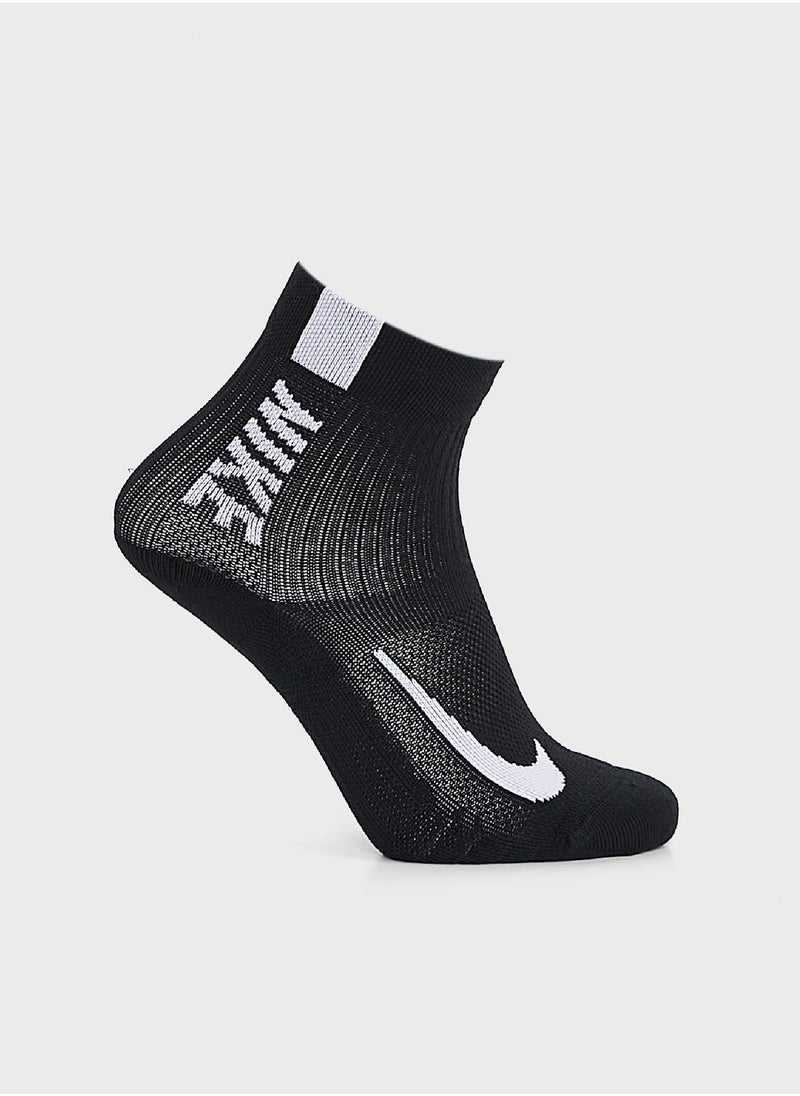 Nike - 2 Pack Mltiplier Ankle Socks - Image 1