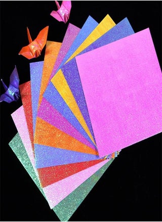 Color Glitter Origami Shiny Quicksand Pearlescent Paper Shiny Cardboard Fluorescent Handmade DIY Stacked Thousands of Paper Crane Material - pzsku/ZBC20C5EEA7574F4D82C0Z/45/_/1687789094/38ff66f0-6b1e-458b-9c7c-05e3b21d9317