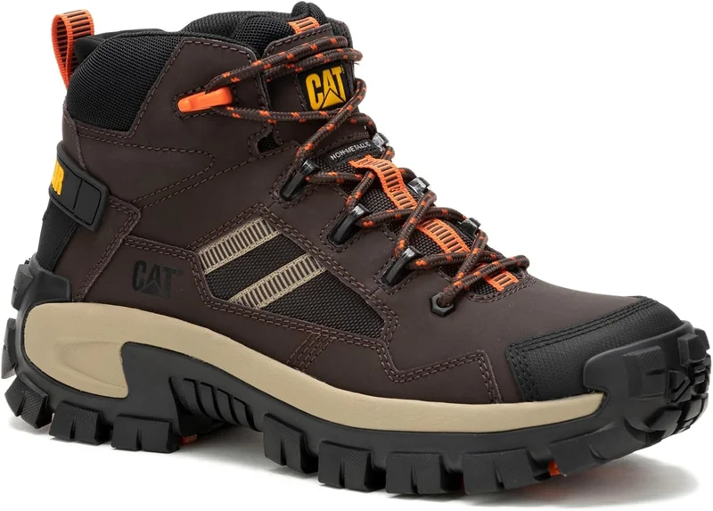 كاتربلر Invader Mid Vent CT - Coffee Bean for Men