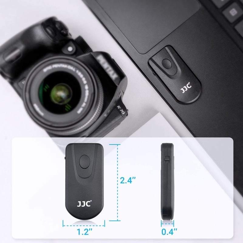JJC Wireless Infrared Shutter Release Remote Control Compatible with Pentax K-70 K-30 K-7 K-5 Mark II K-5 IIs K-3 Mark II K-1 Mark II K-S2 K-S1 645D 645Z K500 Replaces Pentax E/F/WP - Image 5