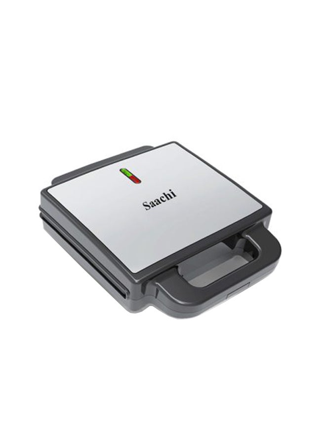 Saachi 2 In 1 Sandwich Maker And Grill With Removable Plates 1400 W NL-2M-1570-BK Black - Image 2