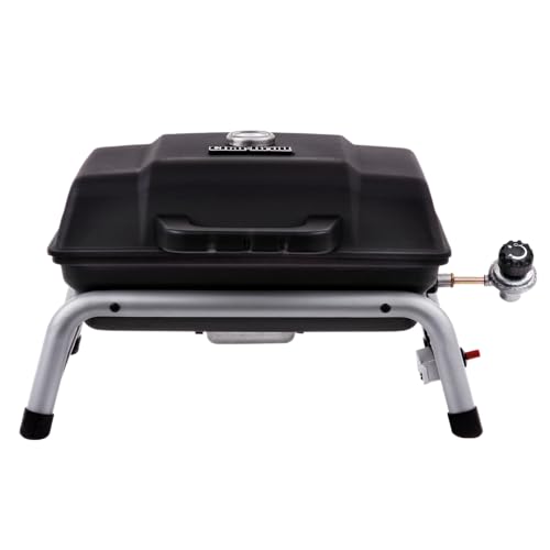 Charbroil 1-Burner Portable Propane Gas Grill, Black – 17402049 - Image 1