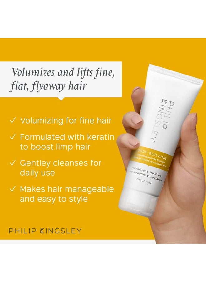 Philip Kingsley - Haircare Body & Volume Travel Set Body Building Shampoo And Conditioner Volumizing For Fine Limp Flat Fly Away Hair Deepconditioning Hair Mask Adds Volume And Shine - Image 1