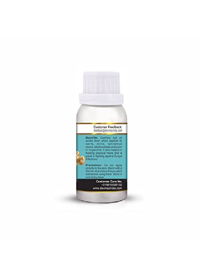 Devinez - Cashew Nut Essential Oil 100% Pure l & Undiluted 100ml in Anodized Aluminum Bottle - Image 1