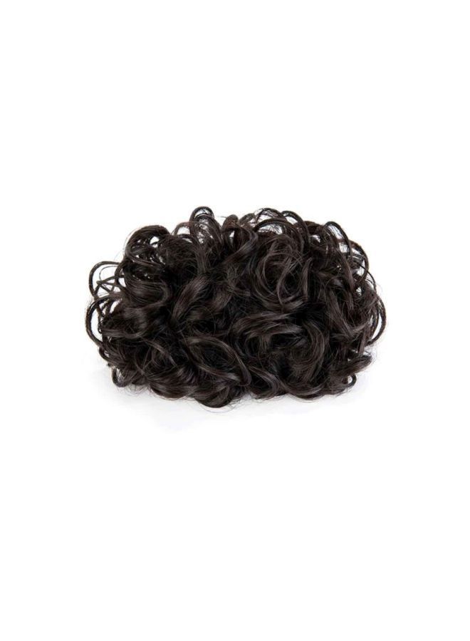 شعر مستعار مجعد وقصير أسود