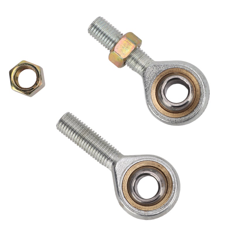 2Pcs Rod End Joint Bearing Left Right M10 Replacement for Modified ATV Four Wheel Quad Go Kart - Image 1