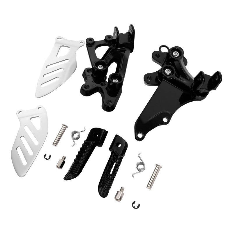 Motorcycles Front Footrest Footpegs Bracket Fit For SUZUKI GSXR600 GSXR 600 750 20062010 2007 2009