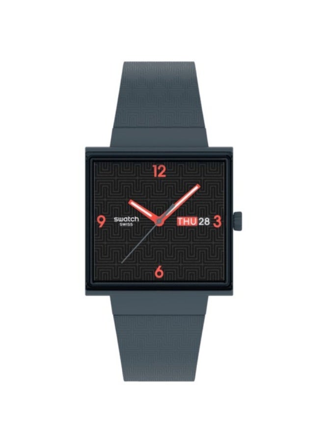 Swatch What If - Square SO34M701 Squared Off Watch - Image 1