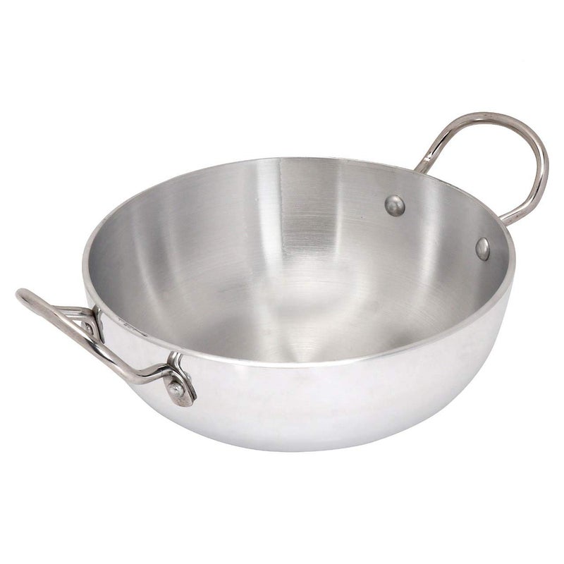 STEPHY Aluminium Plain Base KADHAI_009 Kadhai 30 cm - Image 1