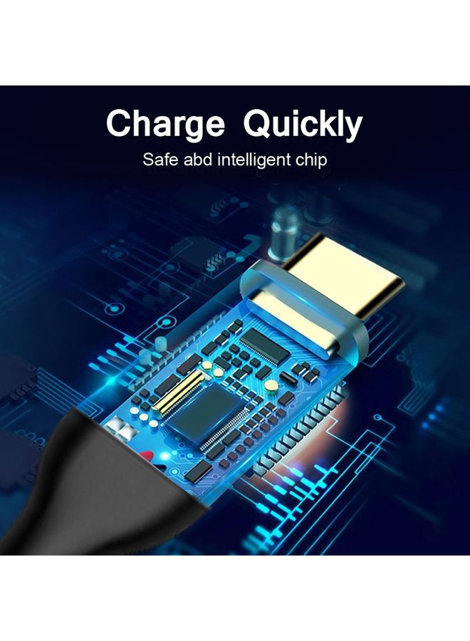 QGeeM QG-CC03 Type-C to Type-C USB3.1 Data Cable, Length: 1.2m(Black) - Image 4