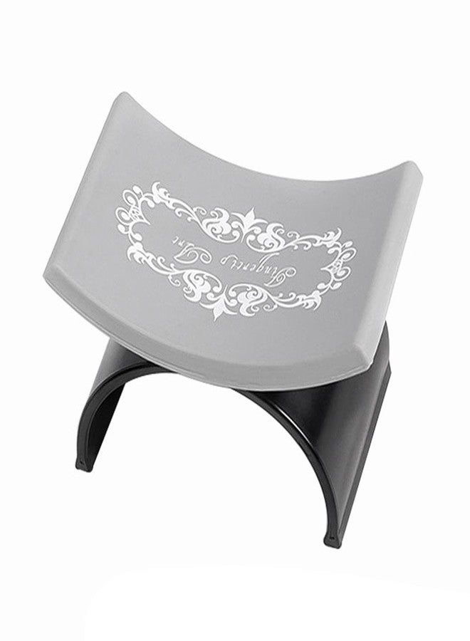 NOWHYX Nail Arm Rest, Silicone Nail Arm Rest Cushion U-Shaped Pad Nai l Hand Pillow Detachable Manicure Mat Holder for Home Salon Use(COLOR:black) - Image 1