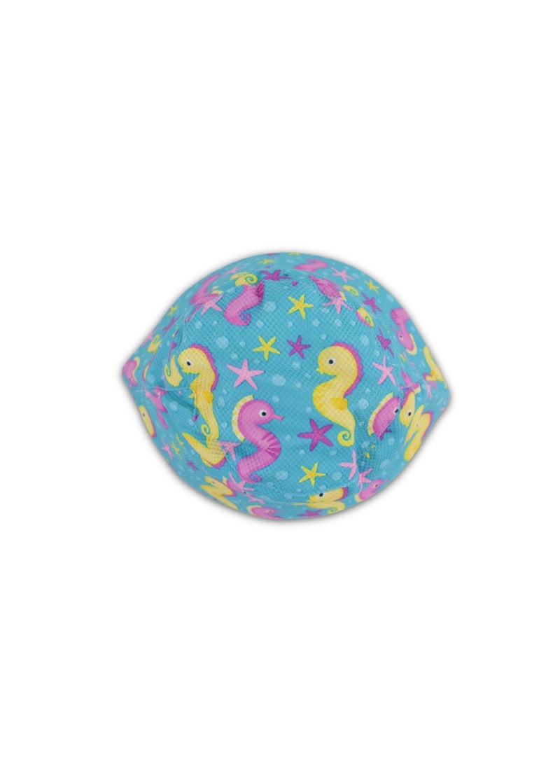 Bucket Hat with Seahorse Print - Image 2