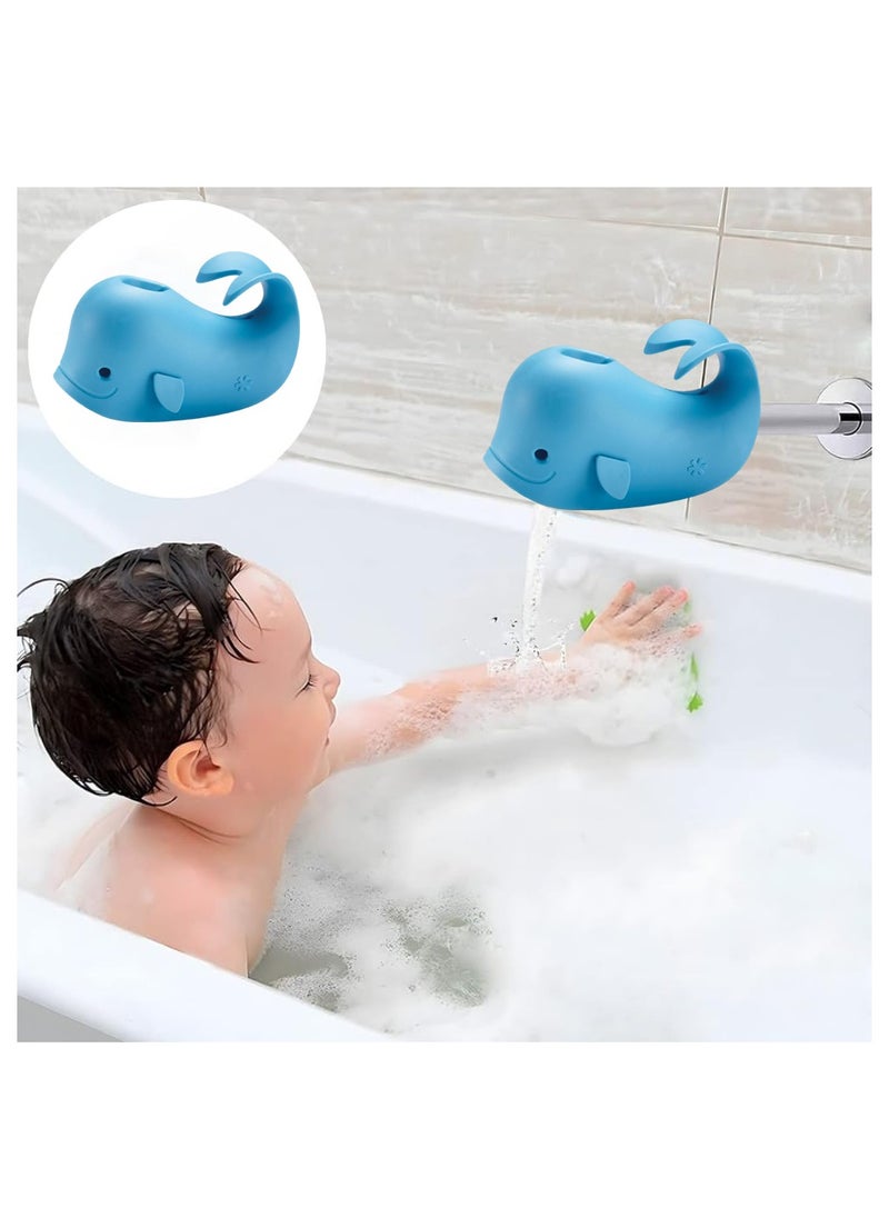 XiuWoo - Universal Bath Spout Cover Fit, Faucet Cover, Bath Tub Faucet Protector, Whale Tap Protector, Baby Safety Protection Accessories, Baby Bath Protector for Baby Kids Toddlers - Image 1