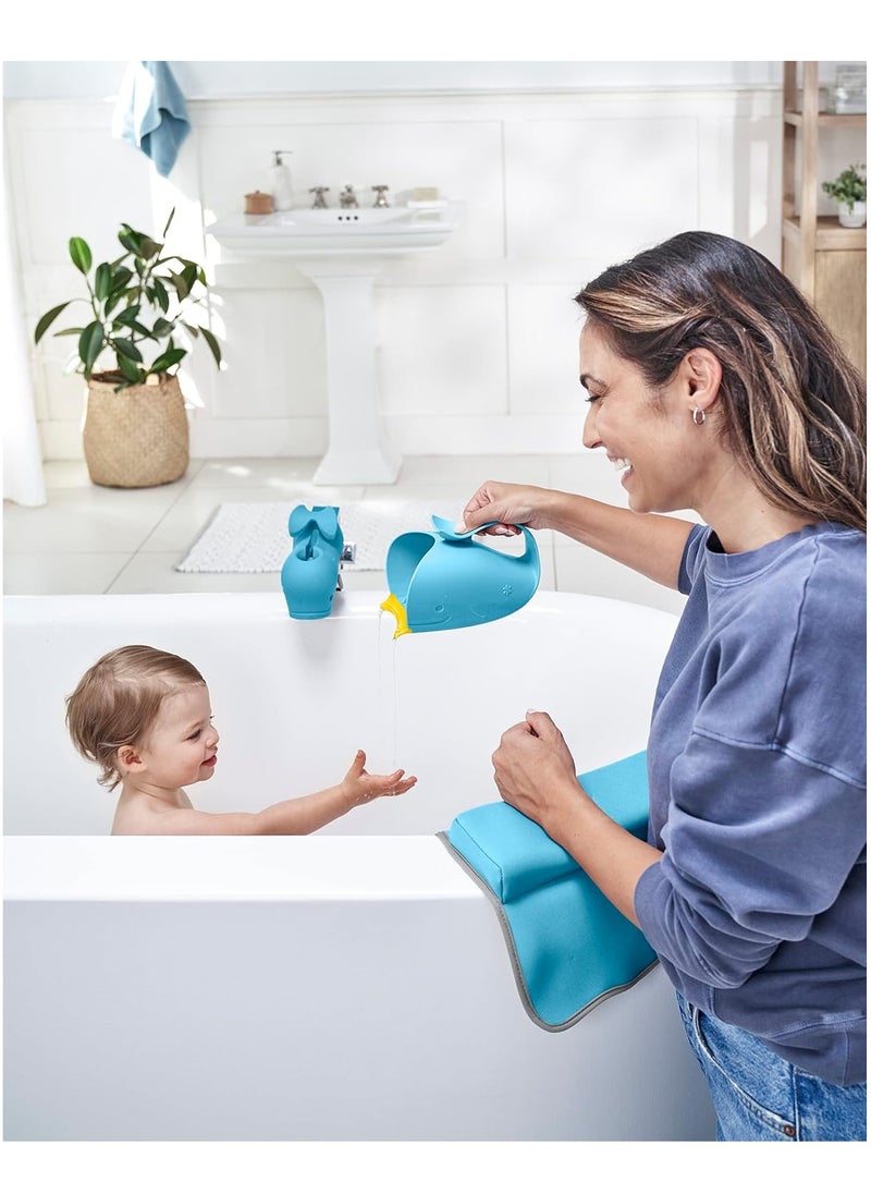XiuWoo - Universal Bath Spout Cover Fit, Faucet Cover, Bath Tub Faucet Protector, Whale Tap Protector, Baby Safety Protection Accessories, Baby Bath Protector for Baby Kids Toddlers - Image 1