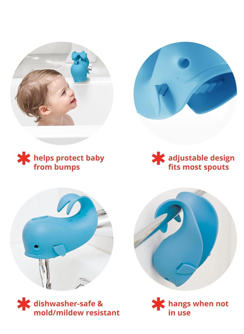XiuWoo - Universal Bath Spout Cover Fit, Faucet Cover, Bath Tub Faucet Protector, Whale Tap Protector, Baby Safety Protection Accessories, Baby Bath Protector for Baby Kids Toddlers - Image 1
