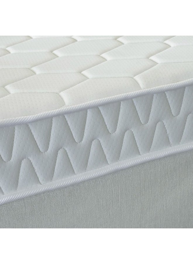 DANUBE HOME Orthopedic Medicated Firm Foam Mattress Firm Feel King Bed Mattress Ortho Medical Spine Balance For Pressure Relief - 180 X 200 X 15 Cm  - Image 1