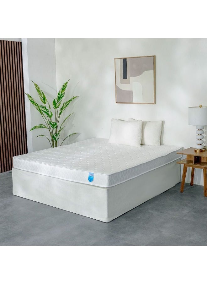 DANUBE HOME Orthopedic Medicated Firm Foam Mattress Firm Feel King Bed Mattress Ortho Medical Spine Balance For Pressure Relief - 180 X 200 X 15 Cm  - Image 3