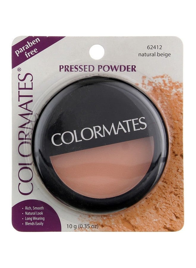 ColorMates Pressed Powder Natural Beige (Pack Of 4) - Image 1