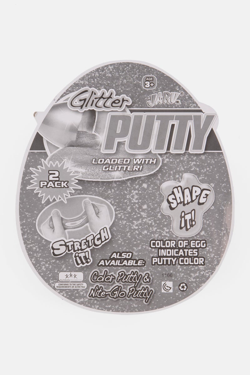 Ja-Ru 2 Piece Nite -Glo Putty, Assorted - Image 2