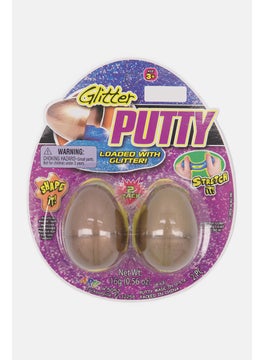 Ja-Ru 2 Piece Nite -Glo Putty, Assorted  - Image 1