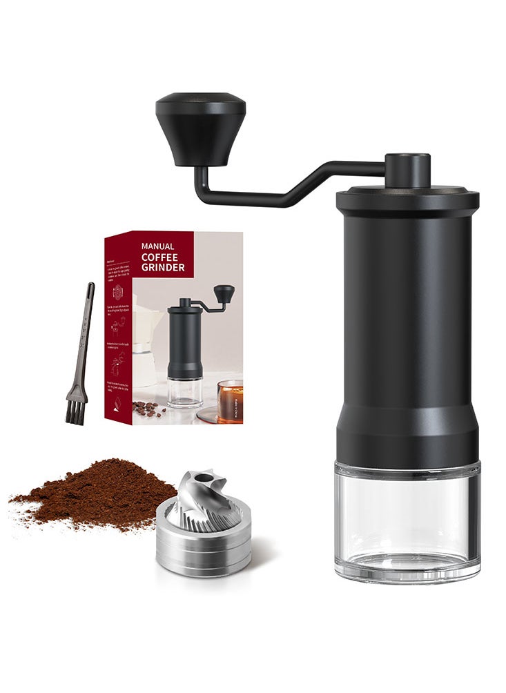 Perfii Manual Coffee Grinder with CNC Precision Stainless Steel Grinding Core, Large Capacity Bin, Fresh Flavor Preservation, Effortless Use and Portability Features  - Image 1