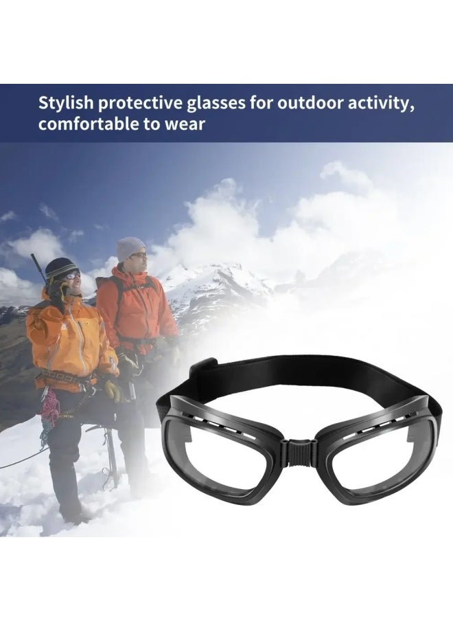 Generic - New Foldable Vintage Motorcycle Glasses Polarized Day Night Cycling Sunglasses Goggles Windproof Dustproof UV Protection Glasses-Color:Type 2 - Image 1