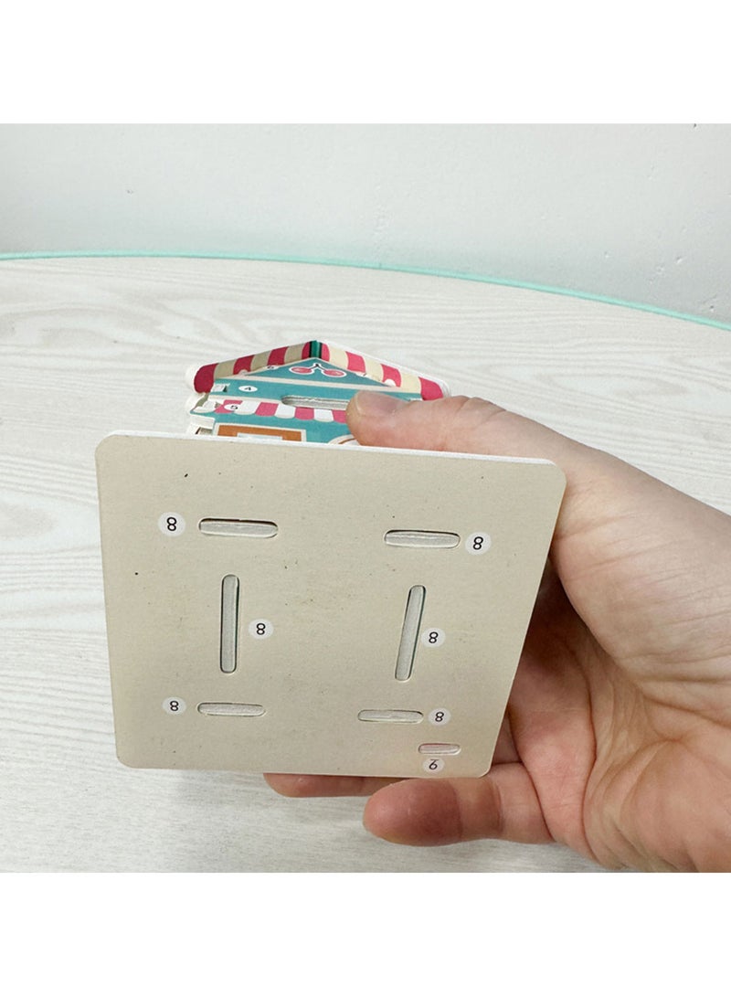 Kids toy assembly smart learning shape of Windmill - Image 3