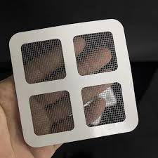Disposable Shower Drain Cover Hair Catcher Shower Drain Mesh Stickers, Bathroom, Laundry, Bathtub, Kitchen Shower Drain Floor Sink Strainer Filter Mesh, Pack of 20