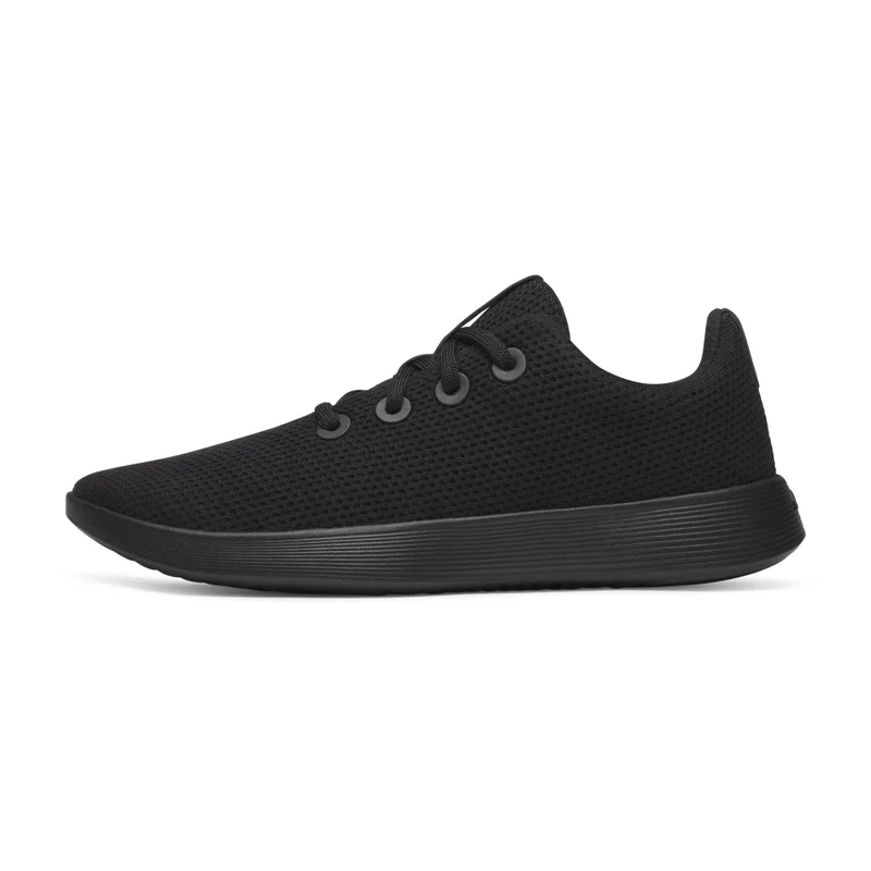 اول بيردز Women's Tree Runner NZ - Natural Black (Natural Black Sole)