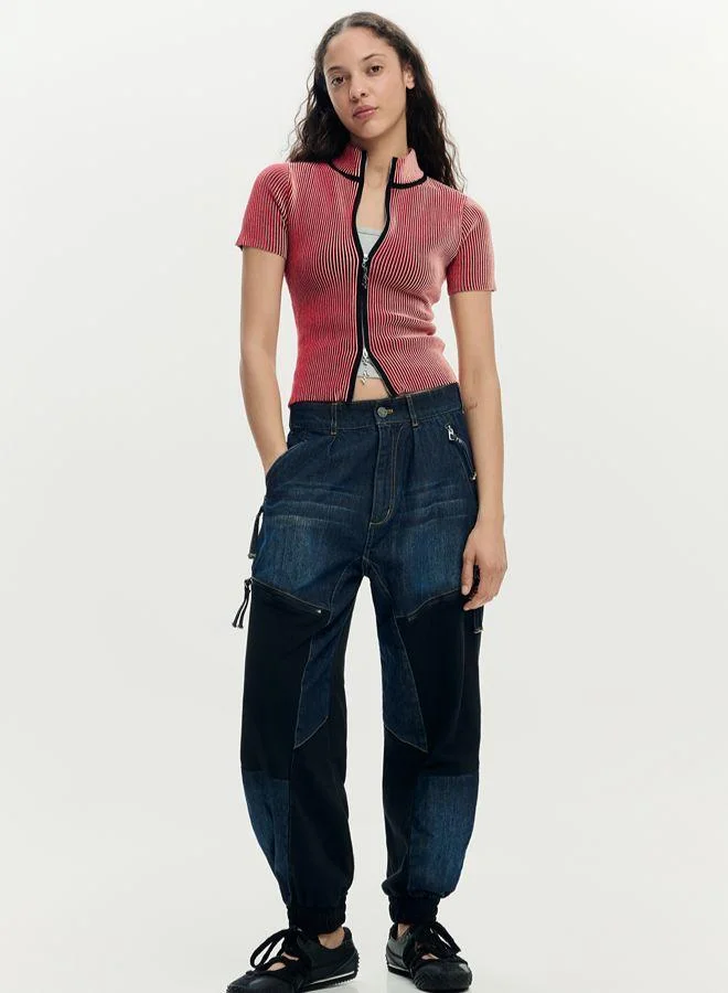 Desigual Iridescent knit top