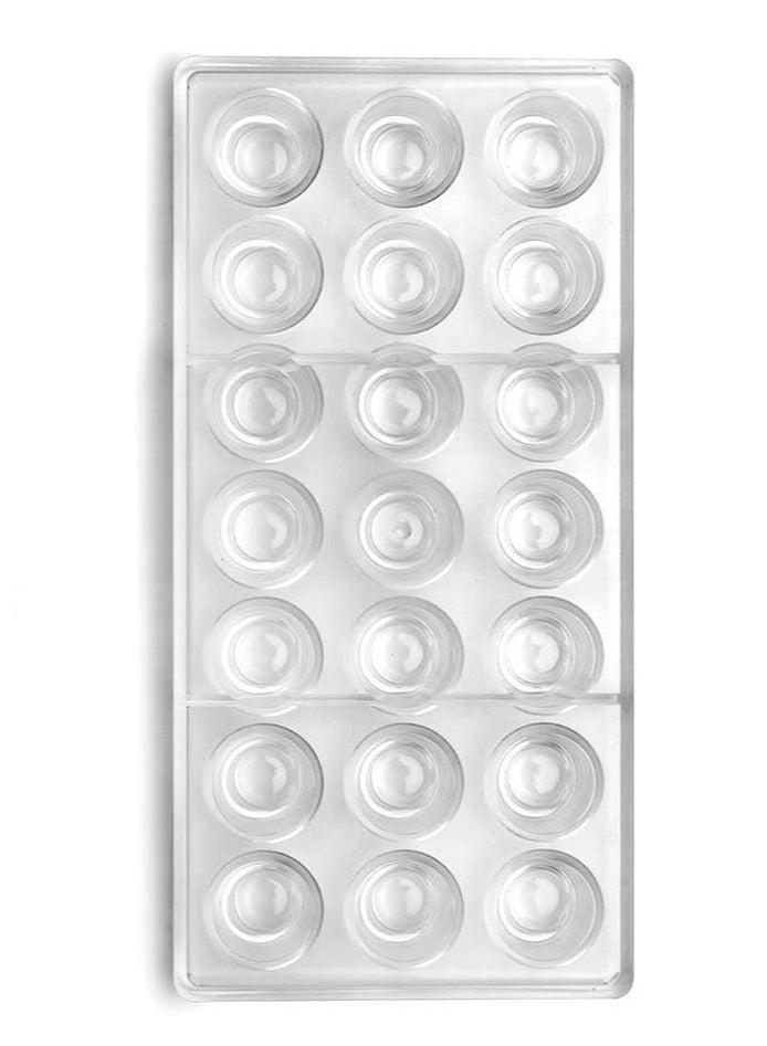 Acrylic Chocolate Mold In The Shape Of spiral 27.5 X 13.5 Cm - Image 1