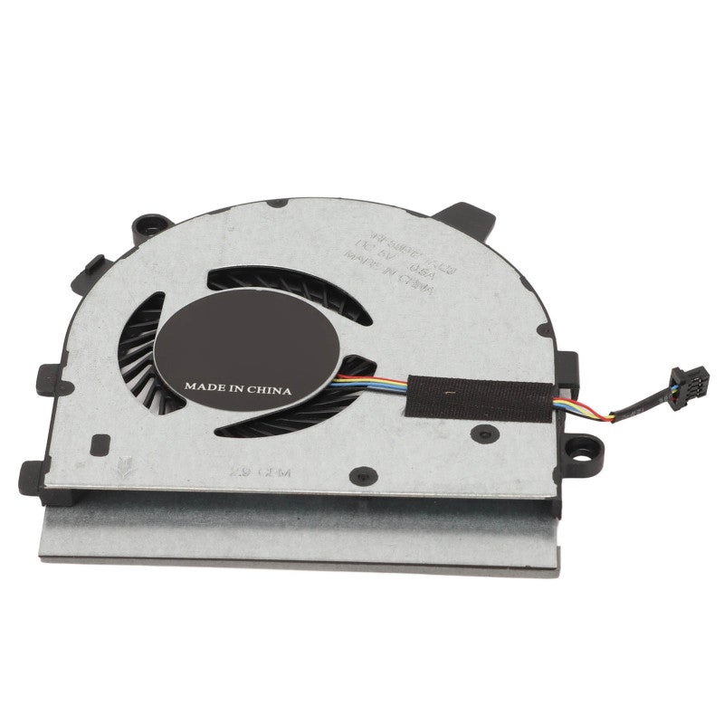 مروحة تبريد وحدة المعالجة المركزية 4 دبوس DC5V خفيفة الوزن لـ Inspiron 13 7390 7391 2-in-1 - مروحة تبريد لابتوب سهلة التركيب - متينة من سبائك الألومنيوم وABS لوحدة المعالجة المركزية للابتوب - Image 1