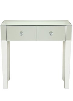 VANITY LIVING VANITY LIVING Dressing Table - Two Mirrored Drawers  - Image 4