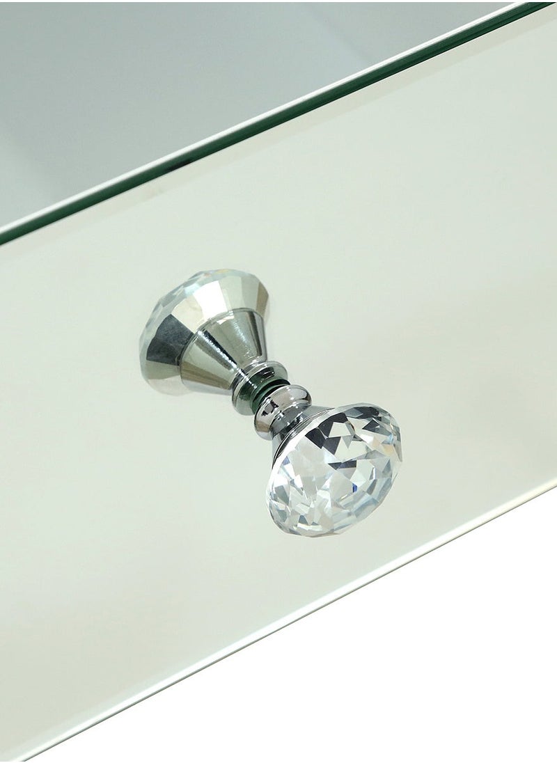 VANITY LIVING - VANITY LIVING Dressing Table - Two Mirrored Drawers - Image 1