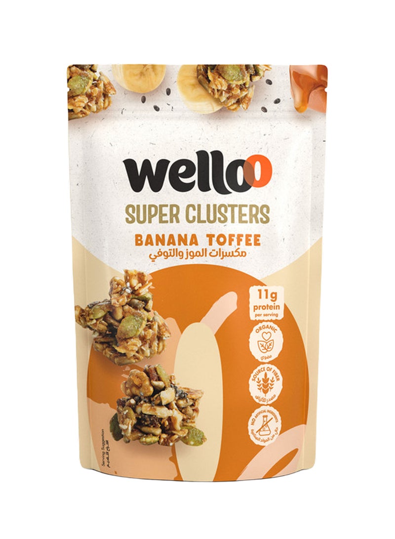Wello Super Clusters Banana Toffee - Image 1