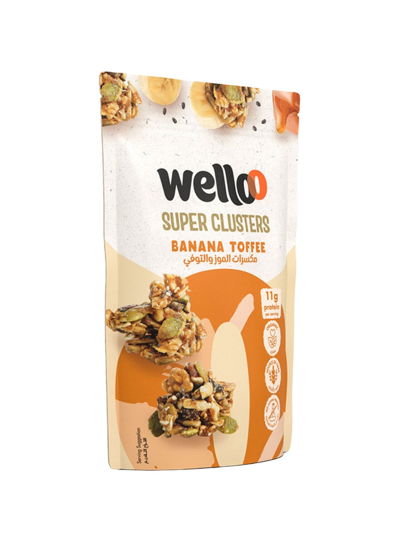 Wello Super Clusters Banana Toffee - Image 3