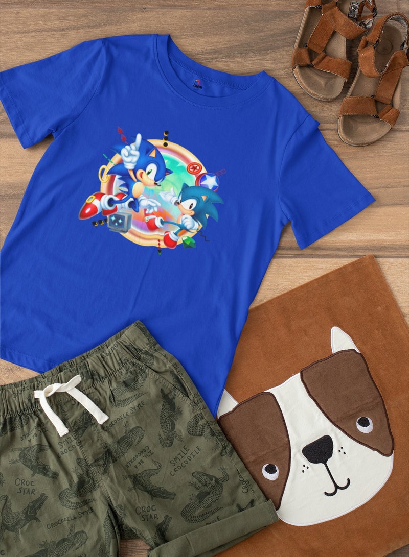 ZOOM Super Sonic T-shirt Trendy For Kids 