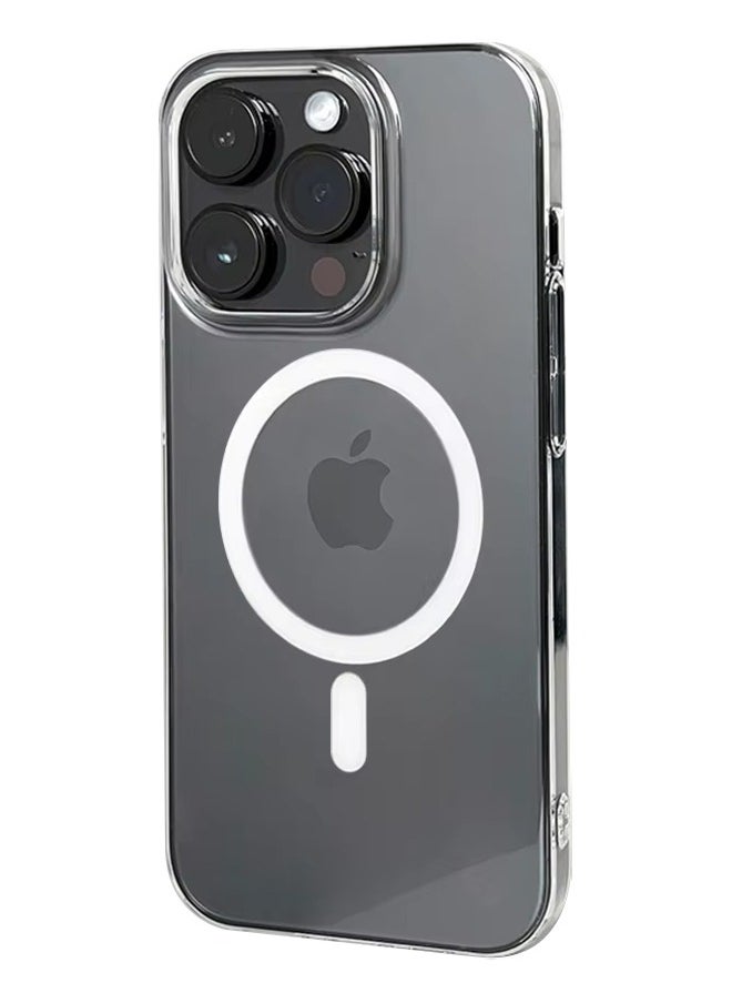 huanmate - iPhone 16 Pro Max MagSafe Clear Case -【Anti-Yellowing】【High-Grade Strong Magnets】Ultra Slim Crystal Clear, Wireless Charging Compatible Cover for Apple iPhone 16 Pro Max - Image 1
