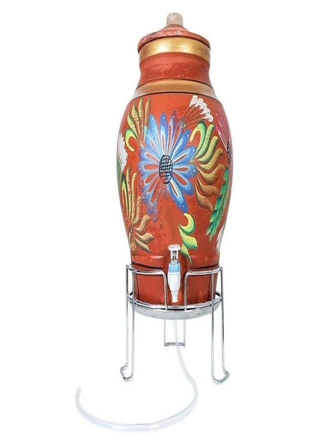 Cheet enterprise Premium Stainless Steel Matka Stand with Pipe Support | Heavy Duty Water Pot Holder | Rustproof & Stable Dish Base Stand for Kitchen & Home | Strong & Durable Matka Stand for Water Storage - Image 1