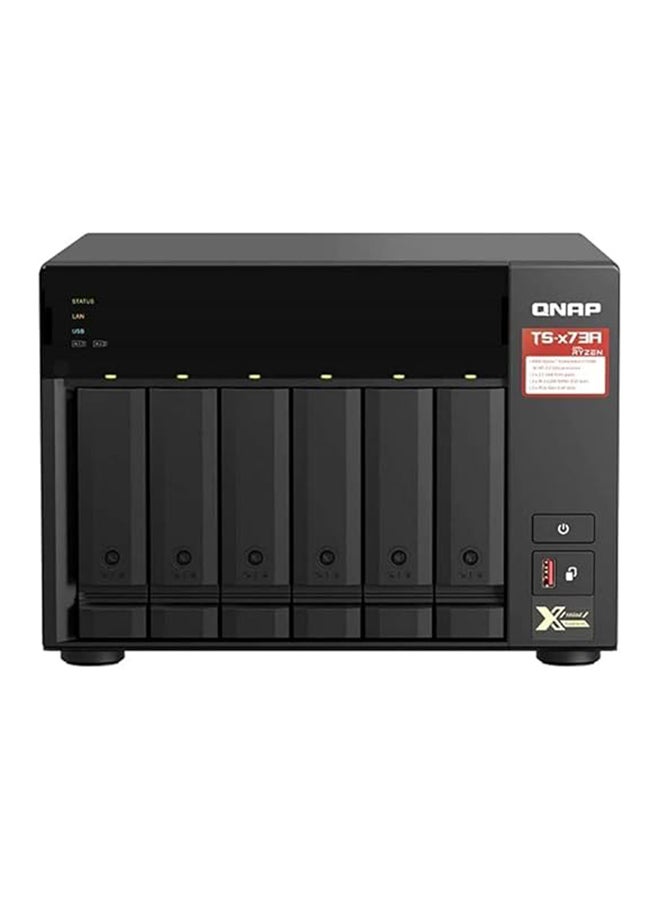 QNAP TS673A NASServer 6Schchte AMD Ryzen Embedded V1500B 2.2 GHz SATA 6Gbs. - Image 1