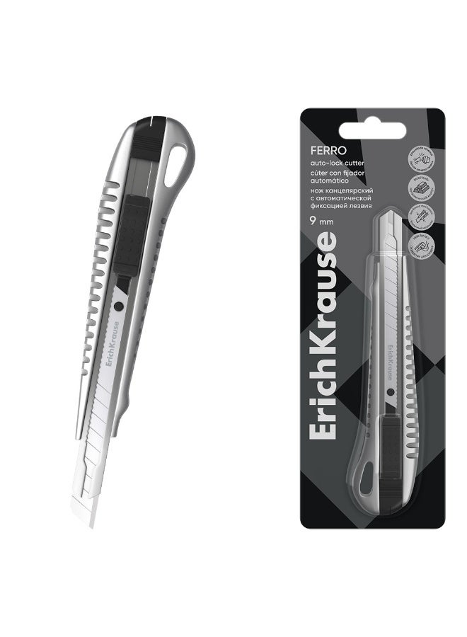 ErichKrause قاطع فيرو 9 مم بقطعة واحدة مع هيكل معدني كامل - Image 1