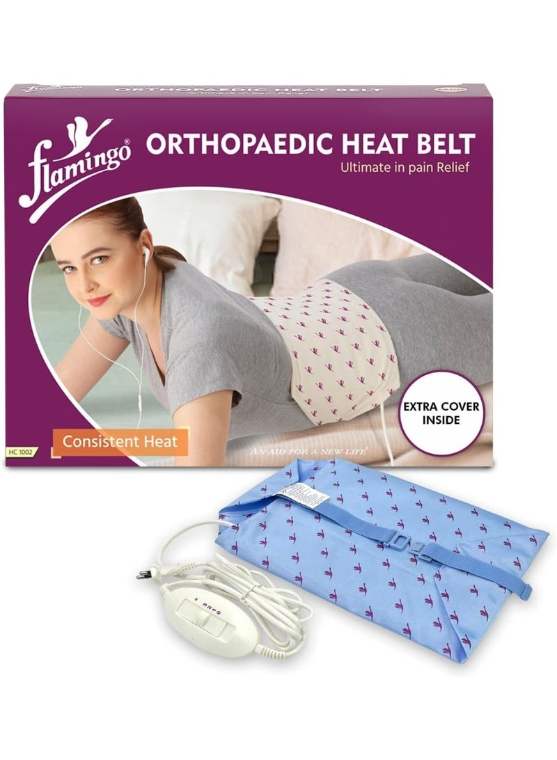 فلامنكو حزام Flamingo للتسخين العظمي - وسادة تدفئة كهربائية لراحة الظهر وآلام الجسم - مريح وعملي للاستخدام اليومي - Image 5