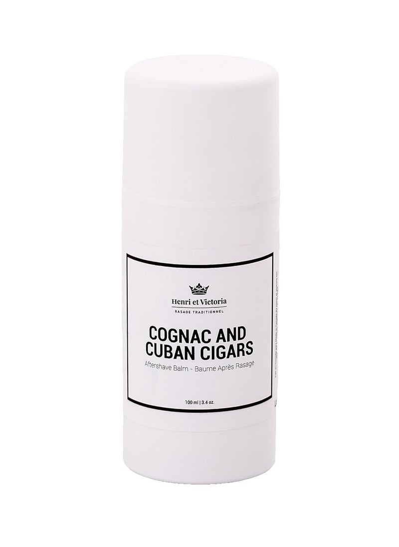 Henri et Victoria - After Shave Balm for Men | Post Shave Balm - | Made by Skilled Artisans | Prevents and Cures Razor Burns | 3,4 oz - Image 1
