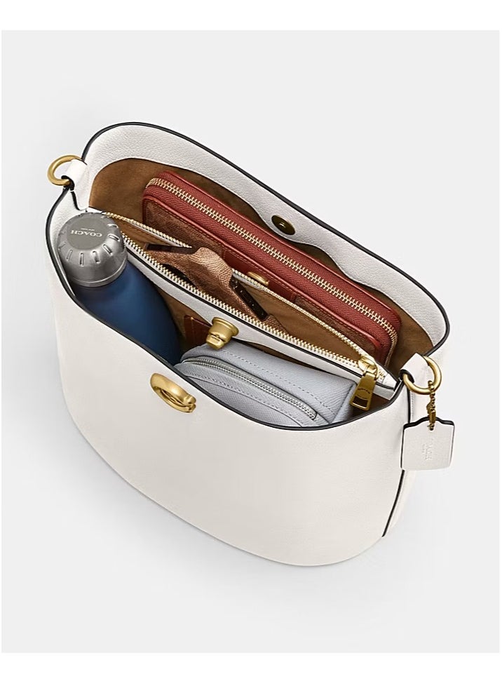 coachoutlet - Coach Willow Soft Bucket Bag In Signature Canvas - Image 1