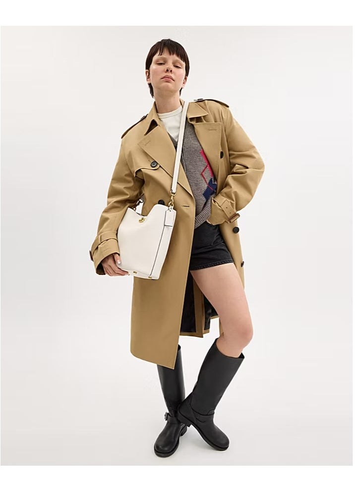 coachoutlet - Coach Willow Soft Bucket Bag In Signature Canvas - Image 1