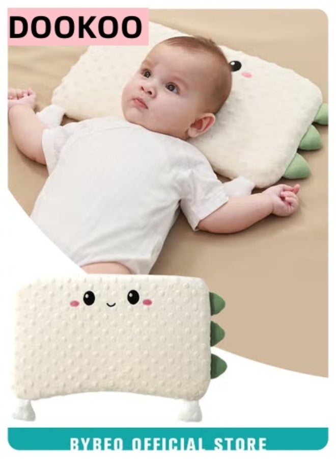 DOOKOO Baby Nursing Sleeping Pillows, Toddler Pillows for Sleeping, Kids Spine Protection Pillows, Soft Infant Pillows for Sleeping, Ergonomic Design, Especially for Children Aged 0-3 Years - Image 1