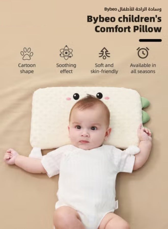 DOOKOO Baby Nursing Sleeping Pillows, Toddler Pillows for Sleeping, Kids Spine Protection Pillows, Soft Infant Pillows for Sleeping, Ergonomic Design, Especially for Children Aged 0-3 Years - Image 3