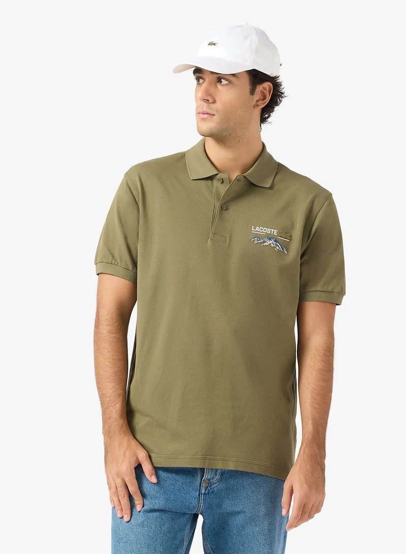 LACOSTE Embroidered Polo