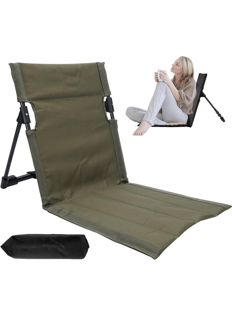 XiuWoo Portable Camping Chair, Foldable Lightweight Outdoor Chair for Picnics and Beach - Image 1