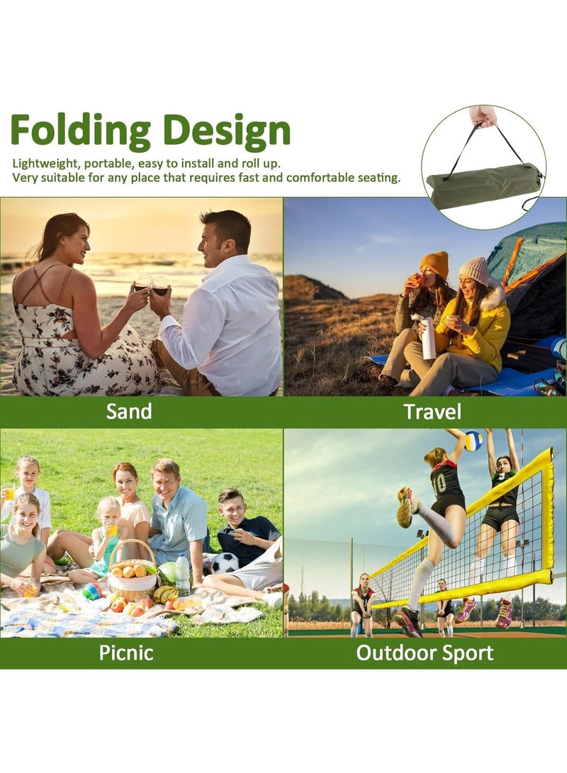 XiuWoo Portable Camping Chair, Foldable Lightweight Outdoor Chair for Picnics and Beach - Image 5